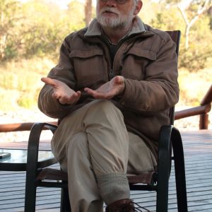 Louis Liebenberg, the originator of Cybertracker, 2014