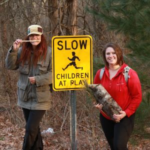 Kersey and Hillary, tracking, Connecticut, 2016