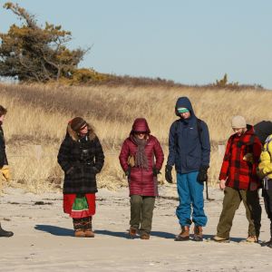 Trackers, Ogunquit beach, Maine, 2016