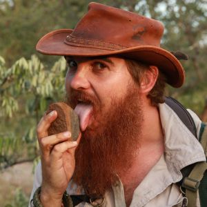 Christian Louw on a FGASA course, 2017